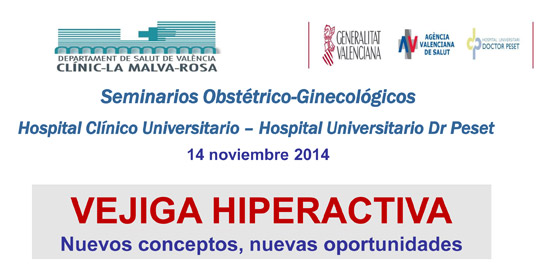 Seminarios Obstétrico-Ginecológicos: La vejiga hiperactiva